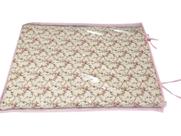 Trocador para comoda de bebe menina Rosa Floral Sara