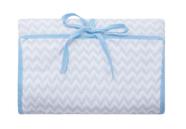 Trocador Porta Fraldas Portátil Azul 66cm X 40cm - Papi Trocador Porta Fraldas Portátil Azul 66cm X 40cm - Papi