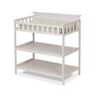 Trocador Sorelle Furniture Farmhouse White com Almofada Trocador Sorelle Furniture Farmhouse White com Almofada
