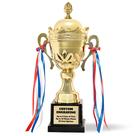 Troféu Alpha Awards Grande de Metal Dourado 40 cm de Altura Troféu Alpha Awards Grande de Metal Dourado 40 cm de Altura
