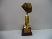 Troféu de baralho (33 cm).