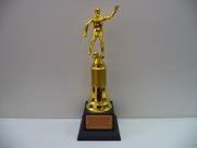 Troféu de futebol (34 cm).