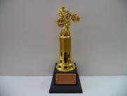 Troféu de motocross 30 cm