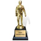 Troféu de Premiação Personalizado com Gravação Presente para Escritório