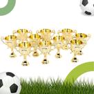 Troféu Mini para Decoração Lembrancinhas, Futebol, Taça, Campeão 50 unidades.