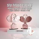 troféu para Beach tênis personalizado - MDF de 6 mm + acrílico espelhado troféu para Beach tênis personalizado - MDF de 6 mm + acrílico espelhado