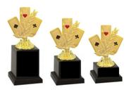 Trofeu Truco Kit Com 6 Trofeus 23cm 20cm 18cm
