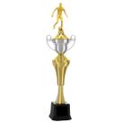 Troféu Vitória Vencedor 401881 62cm Futebol Cor:Dourado+PrataTamanho:ÚnicoGênero:Homem