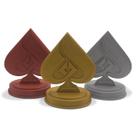 Troféus Para Poker Decorativo - Kit 3 Unid - Naipes de Espadas