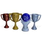 Troféus PSN com o Platina Kit 4 unid Tam M