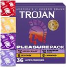 Trojan Pleasure Pack Preservativos Com 36 Unidades Trojan Pleasure Pack Preservativos Com 36 Unidades