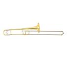 Trombone Tenor Ysl 354 E Laqueado Dourado Com Case Yamaha