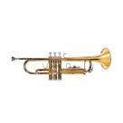 Trompete Dourado Em Bb Com Bocal 16465 Dominante