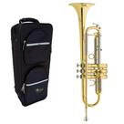 Trompete Eagle Laqueado Tr504 Sib + Case