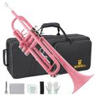 Trompete ROWELL Bb Standard Professional para iniciantes rosa Trompete ROWELL Bb Standard Professional para iniciantes rosa