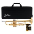 Trompete Zellmer Sib Laqueado Ztr-300l + Polidor Rove