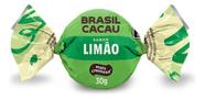 Trufa Chocolate Branco Sabor Limão 30g Brasil Cacau