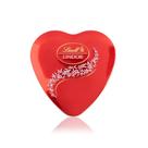 Trufa de Chocolate ao Leite Cremoso Lindt Lindor Lata Coração 50g