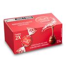 Trufa Lindt Lindor Milk ao Leite Duo Caixa de 25g