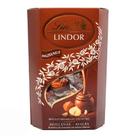 Trufas de Chocolate ao Leite Com Avelãs e Recheio Cremoso Lindt 200g