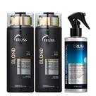 Truss Blond Kit Shampoo Condicionador e Uso Obrigatório Reconstrutor 260ml