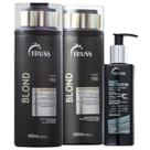 Truss Blond Shampoo e Condicionador 300ml + Hair Protector 250ml