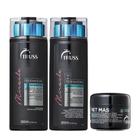 Truss Miracle Kit Shampoo Condicionador e Net Mask 30g Truss Miracle Kit Shampoo Condicionador e Net Mask 30g