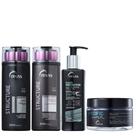 Truss Structure Kit Shampoo Condicionador Specific Mask e Hair Protector Leave-in 250ml