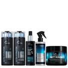Truss Ultra Hydration Kit Shampoo Condicionador Amino Net Mask e Uso Obrigatório Reconstrutor 260ml