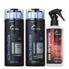 Truss Ultra Hydration Kit Shampoo Condicionador e Uso Obrigatório Miracle Summer Reconstrutor 260ml