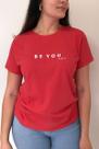 Tshirt Be You Tiful Vermelha