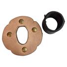 Tsuba De Couro Para Espada Bokken Bokuto Com Tsuba Dome