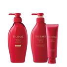 Tsubaki Premium Moist e Repair Shampoo 450ml + Condicionador 450ml + Mascara de Tratamento 160g
