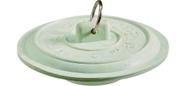 Tub Stopper Plumb Pak PP820-4 Borracha branca 1,5-2"