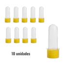 Tubete Amarelo 8cm c/10 - Mirandinha