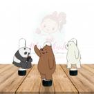 Tubete personalizado urso sem curso