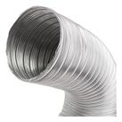 Tubo Alumínio 100mm Semi Rígido Trs Sicflux P/ Saída De Ar