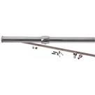 Tubo Barra Cozinha Para Aramados 5 por 8 X 90cm Inox Jomer 3040