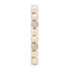 Tubo C/8 Bolas de 10cm - 3 Brilhantes/3 Foscas /2 Glitter