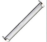Tubo cabideiro oval cromado 100cm