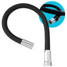 Tubo Cano Gourmet Flexível 5/8 Silicone Para Torneira Black