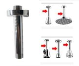 Tubo chuveiro de Teto Fabrimar Cromado 1/2" x 12 - 04603 Tubo chuveiro de Teto Fabrimar Cromado 1/2" x 12 - 04603