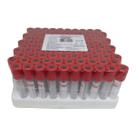 Tubo Coleta Sangue Vácuo Siliconizado Vermelho 4ml 100un