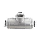 Tubo Conexão Cebolão Alumínio Adaptação 38mm Universal