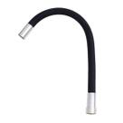 Tubo Cozinha 3/4 Flex Design Silicone Preto E Arejador Fixo