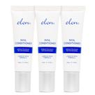 Tubo de 10 g para condicionador de unhas Elon Lanolin Rich (pacote com 3)
