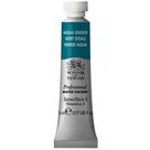 Tubo de aquarela profissional Paint Winsor & Newton 5ml verde aqua Tubo de aquarela profissional Paint Winsor & Newton 5ml verde aqua