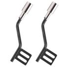 Tubo de escape traseiro de metal RC Car Accessories FASJ para 1/10