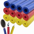 Tubo de espuma para empunhadura YFANITI 12 unidades multicolor 20 cm