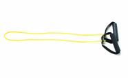Tubo de exercício com alças Cando X-Light Resistance Yellow